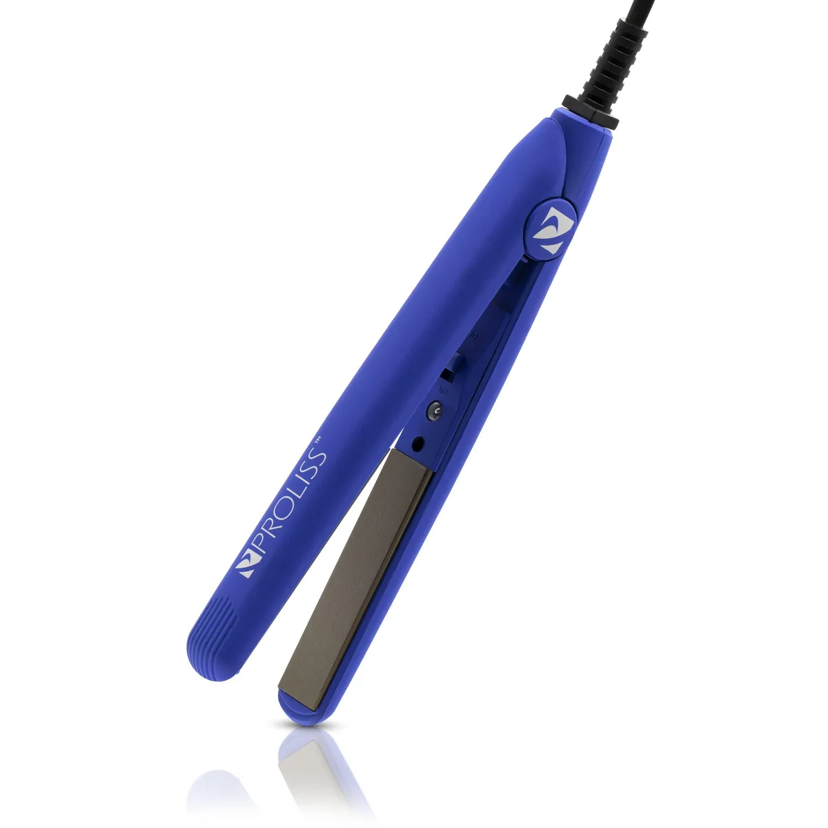 Proliss Proliss Mini Silk .5" Tourmaline Ceramic Dual Voltage Flat Iron Blue — product photo