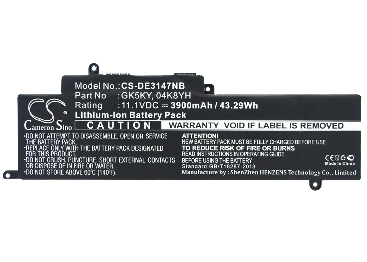 Cameron &amp; Co Cameron &amp; Co DS-CS-DE3147NB laptop battery 11.1V 3900mAh — product photo
