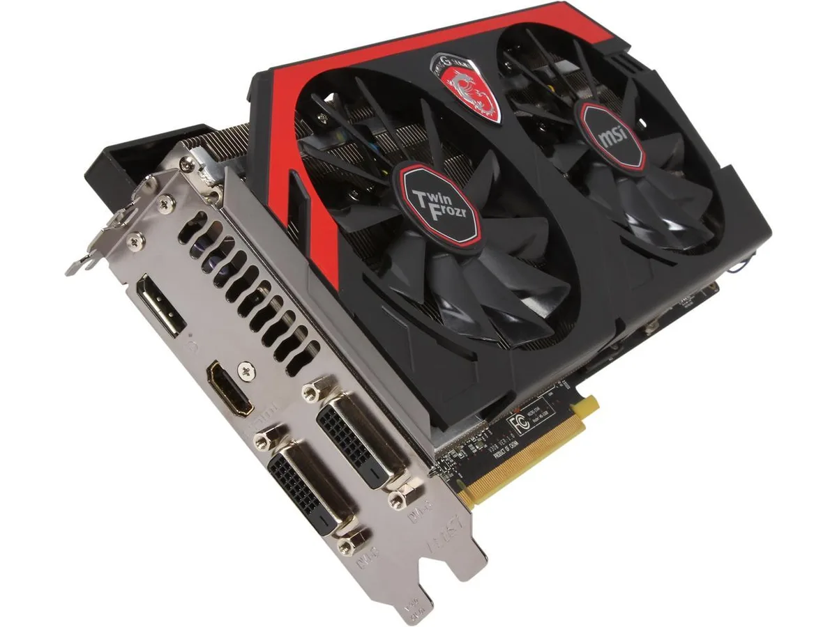 MSI MSI Radeon R9 290 GAMING 4GB 512-bit GDDR5 graphics card — product photo