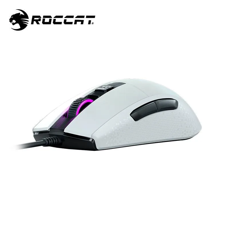ROCCAT ROCCAT Burst Core Extreme Lightweight Optical Gaming Mouse, White — product photo