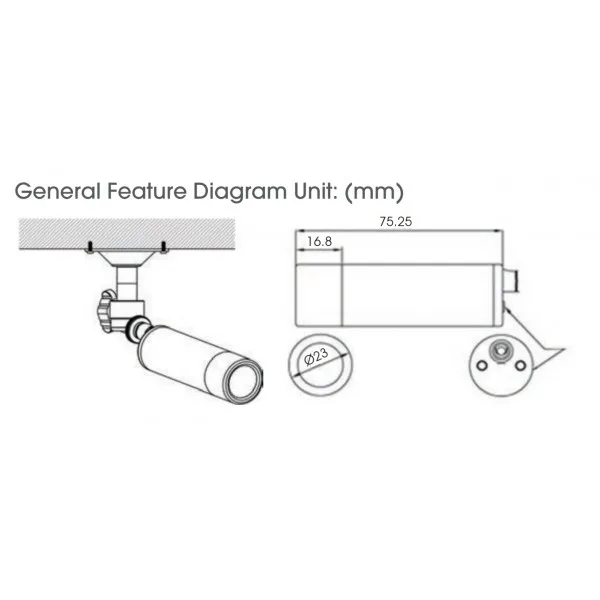 KT&amp;C KT&amp;C KTC-HMB7823-HWX 1080p 2MP 3.6mm HD-SDI EX-SDI Bullet Camera — product photo