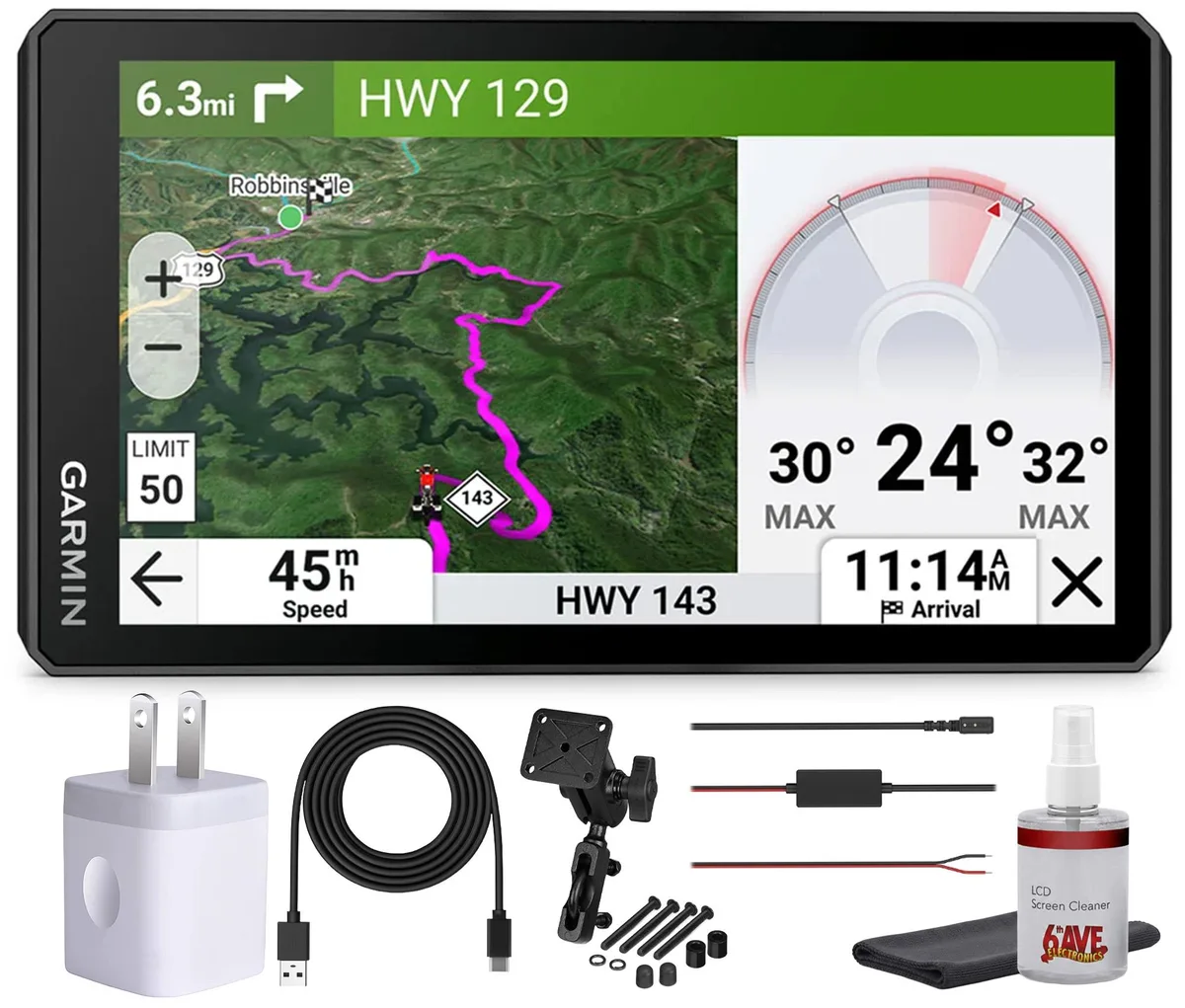 Garmin Garmin zumo XT3 6" Motorcycle GPS Navigation Bundle — product photo