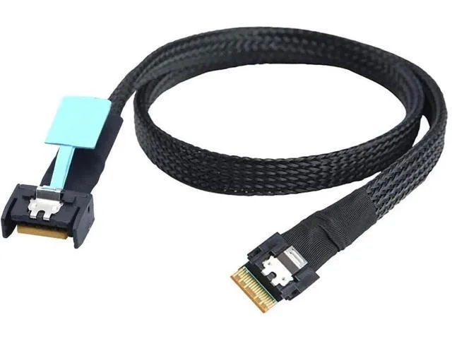 Fervit Fervit SFF8654 4i to SFF8654 4i Cable .5m 24Gbps — product photo