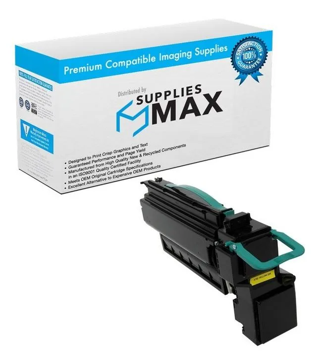 SuppliesMax SuppliesMax Yellow Toner Cartridge X792A2YG 6000 Pages — product photo