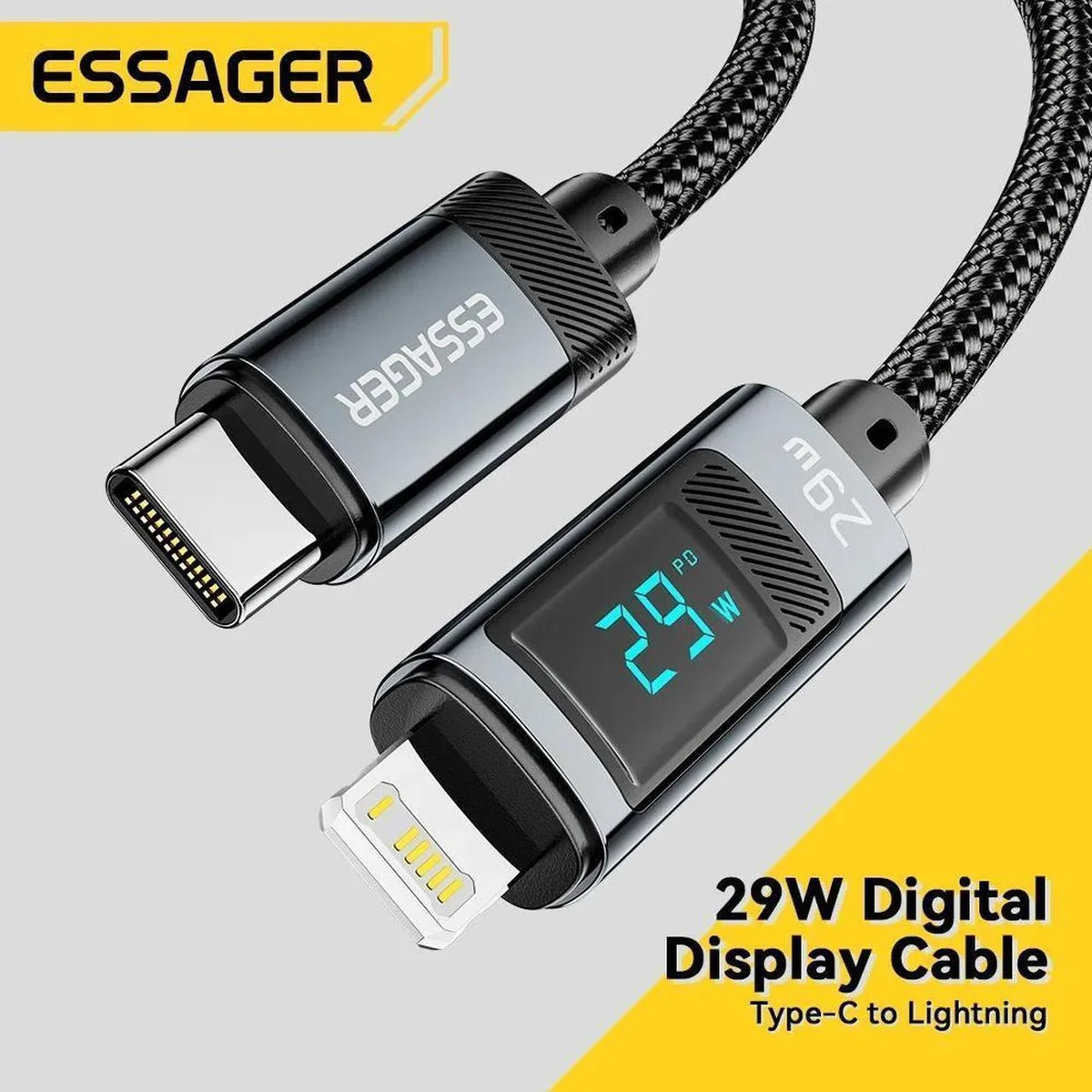 SMUGDESK SMUGDESK USB C to Lightning Cable 3.3ft 29W MFi Certified — product photo