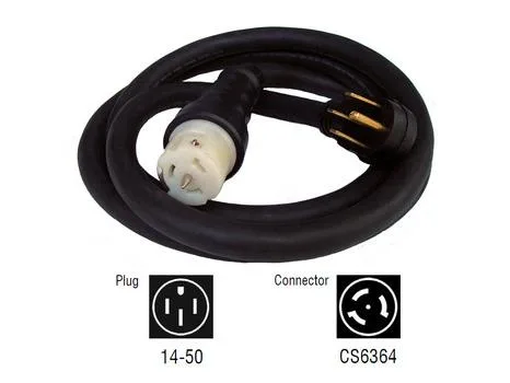 Generac Generac 6390 50 ft 50 A generator cord NEMA 14-50 to CS6364 — product photo