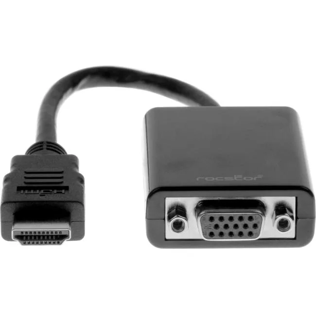 Rocstor Rocstor Y10C120-B1 HDMI to VGA audio video converter 6 ft 1920 x 1080 — product photo