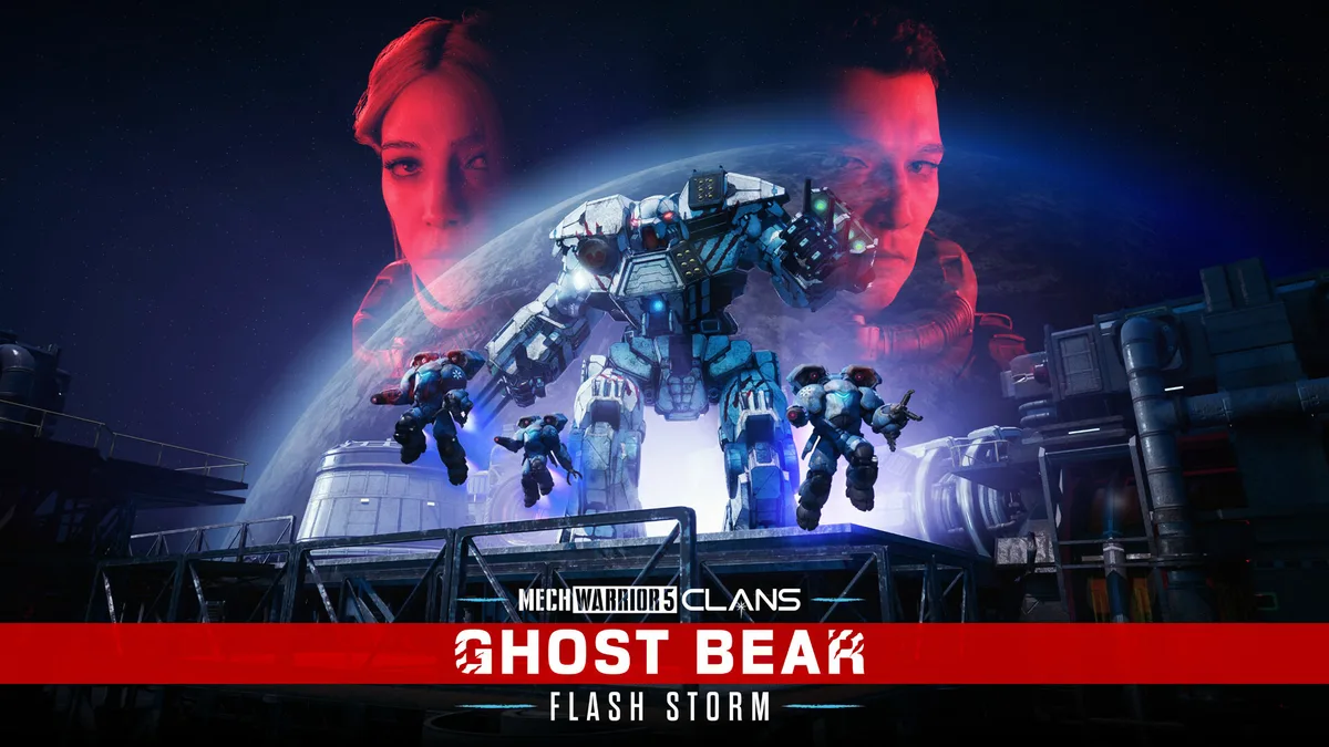 Green Man Green Man 84813 MechWarrior 5: Clans Ghost Bear Flash Storm DLC downloadable game — product photo