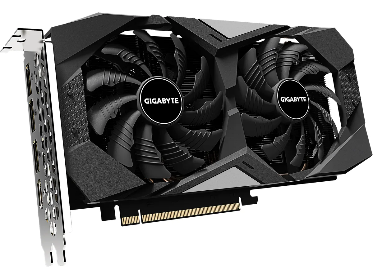 GIGABYTE GIGABYTE GV-R55XTOC-4GD Radeon RX 5500 XT graphics card — product photo
