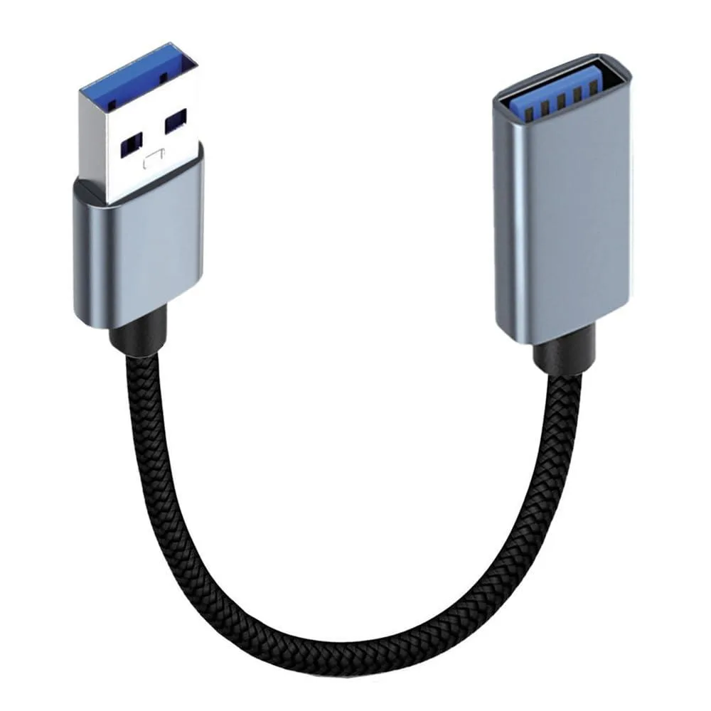 Vszerda Vszerda USB 3.0 Type-A Male to Female Cable 0.98ft 5Gbps Silver — product photo