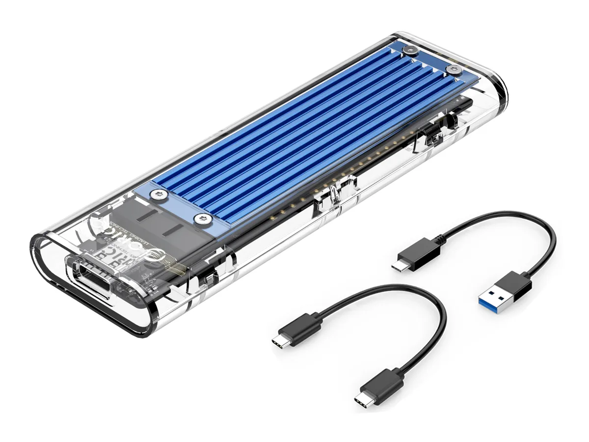 Orico Orico TCM2 M.2 NVMe Enclosure USB 3.2 Gen 2 10 Gbps Blue — product photo