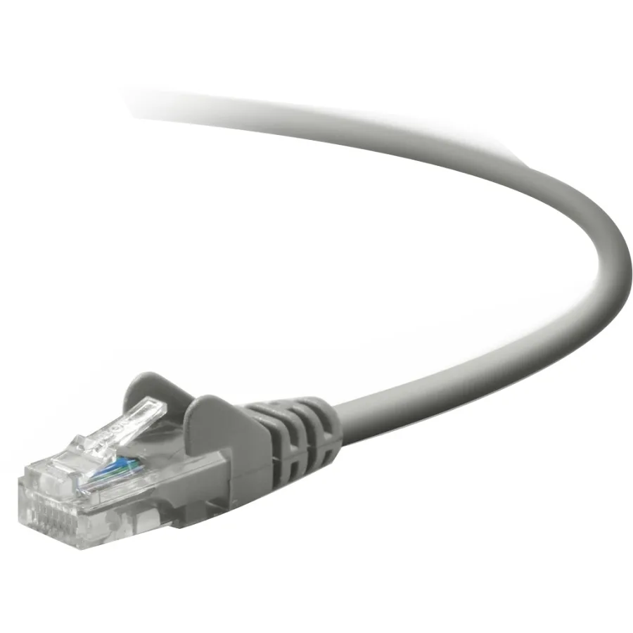 Belkin Belkin A3L791-06 network ethernet cable Cat 5E 6 ft Gray — product photo