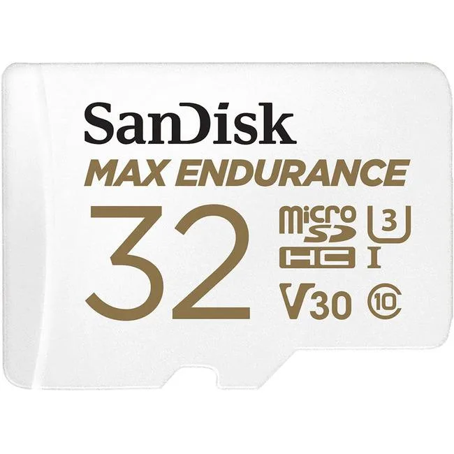 SanDisk SanDisk MAX ENDURANCE 32 GB microSDHC memory card — product photo