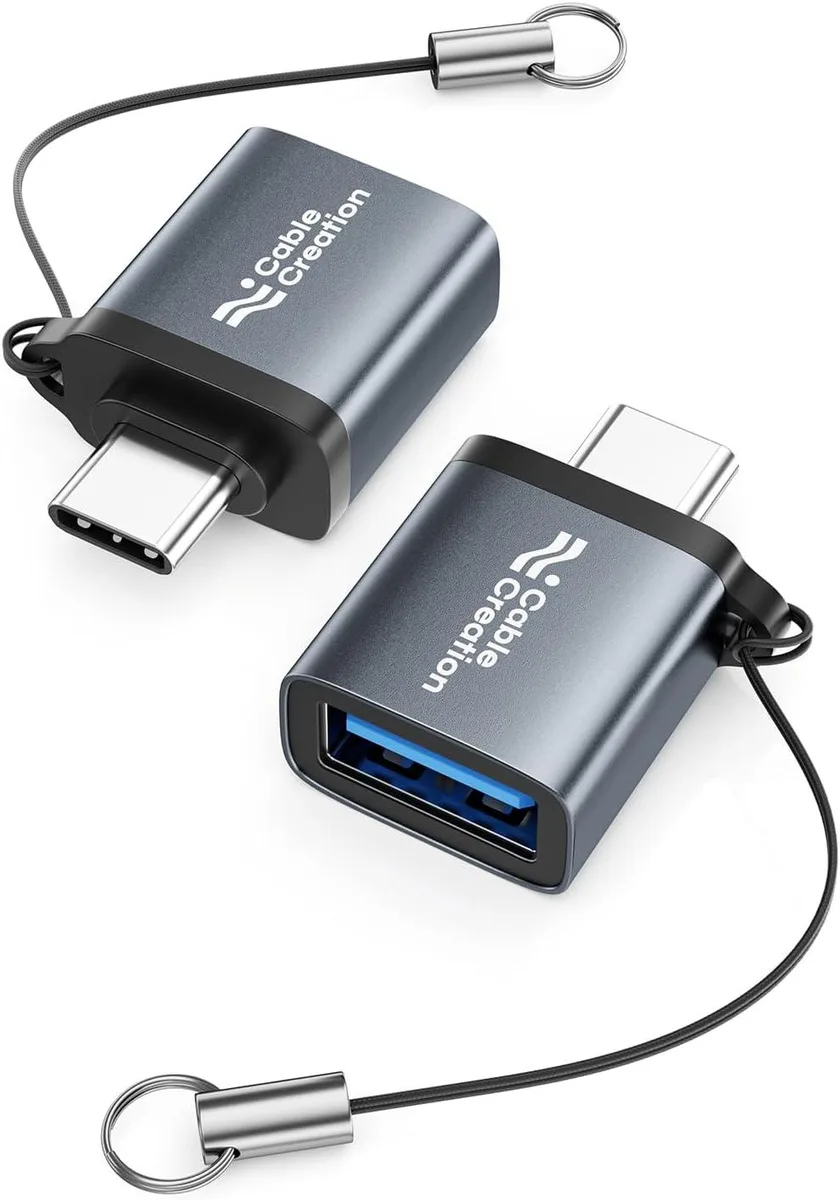 CableCreation CableCreation USB 3.2 Gen 2 10Gbps USB C Male to USB Female Adapter 2 Pack — product photo