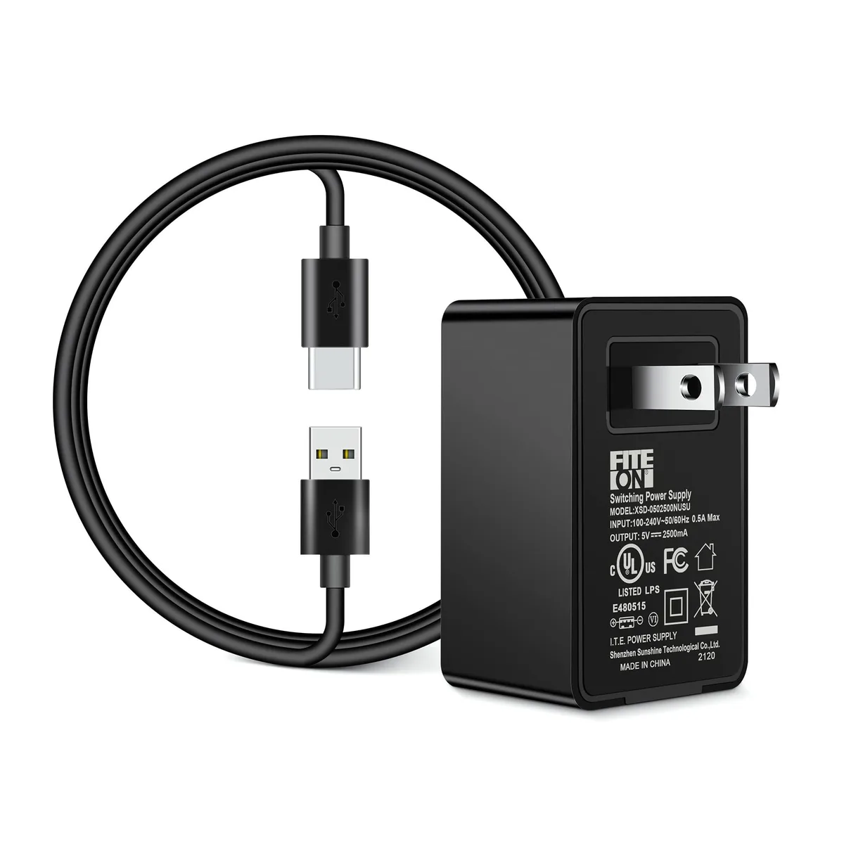  Netgear USB Power Cable + Wall Charger 5V 2A Yellow — product photo