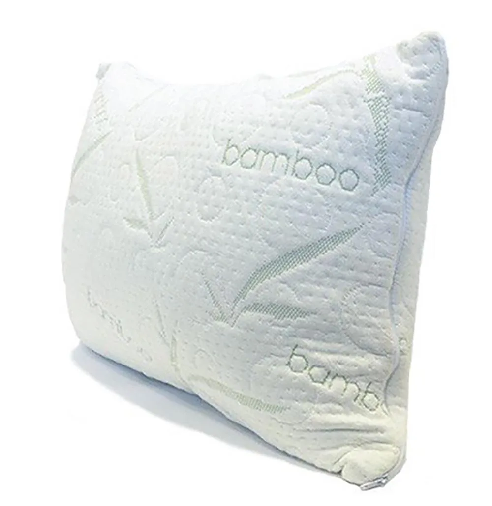 As Seen On TV As Seen On TV Best Bamboo Travel Pillow White 15 x 10.5 bed pillow — product photo