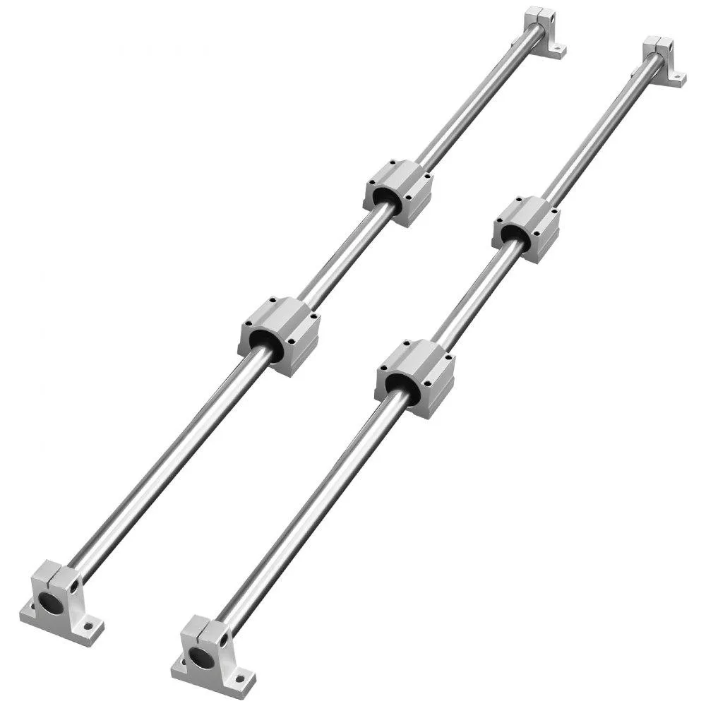 VEVOR VEVOR SFC20 Linear Guide Rail Set 1200 mm 20 mm Shaft 4 Blocks — product photo