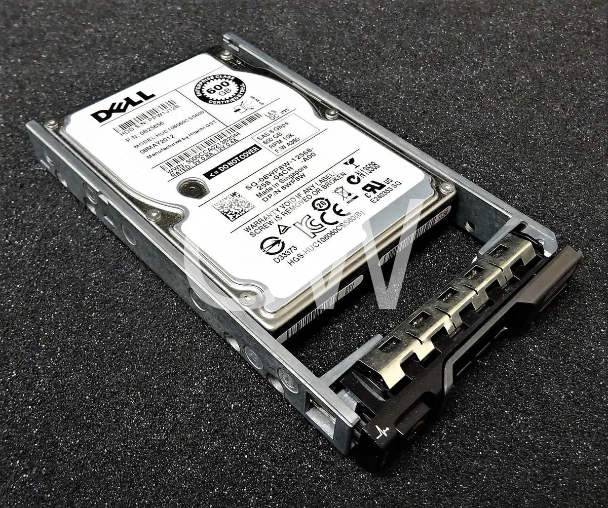 DELL DELL HUC106060CSS600 600GB 10000RPM SAS 2.5" internal hard drive — product photo