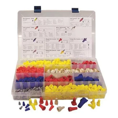 Ideal Ideal 30-2091 Twist-On Wire Connector Kit 620 pcs 22-6 AWG — product photo