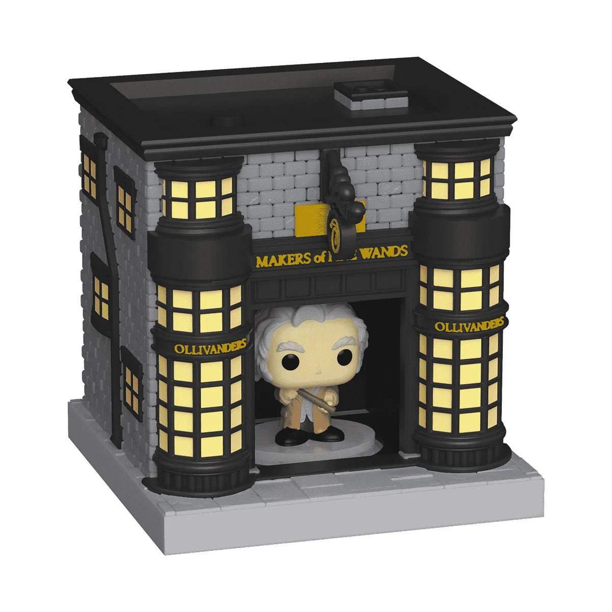Funko Funko 83627 Bitty POP! Town Harry Potter Garrick Ollivander Ollivanders Wand Shop action figure — product photo
