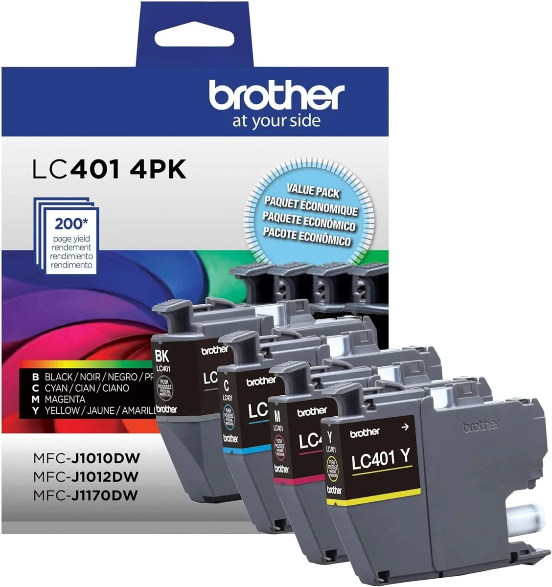 Brother Brother LC4014PKS ink cartridges (genuine brands) — product photo