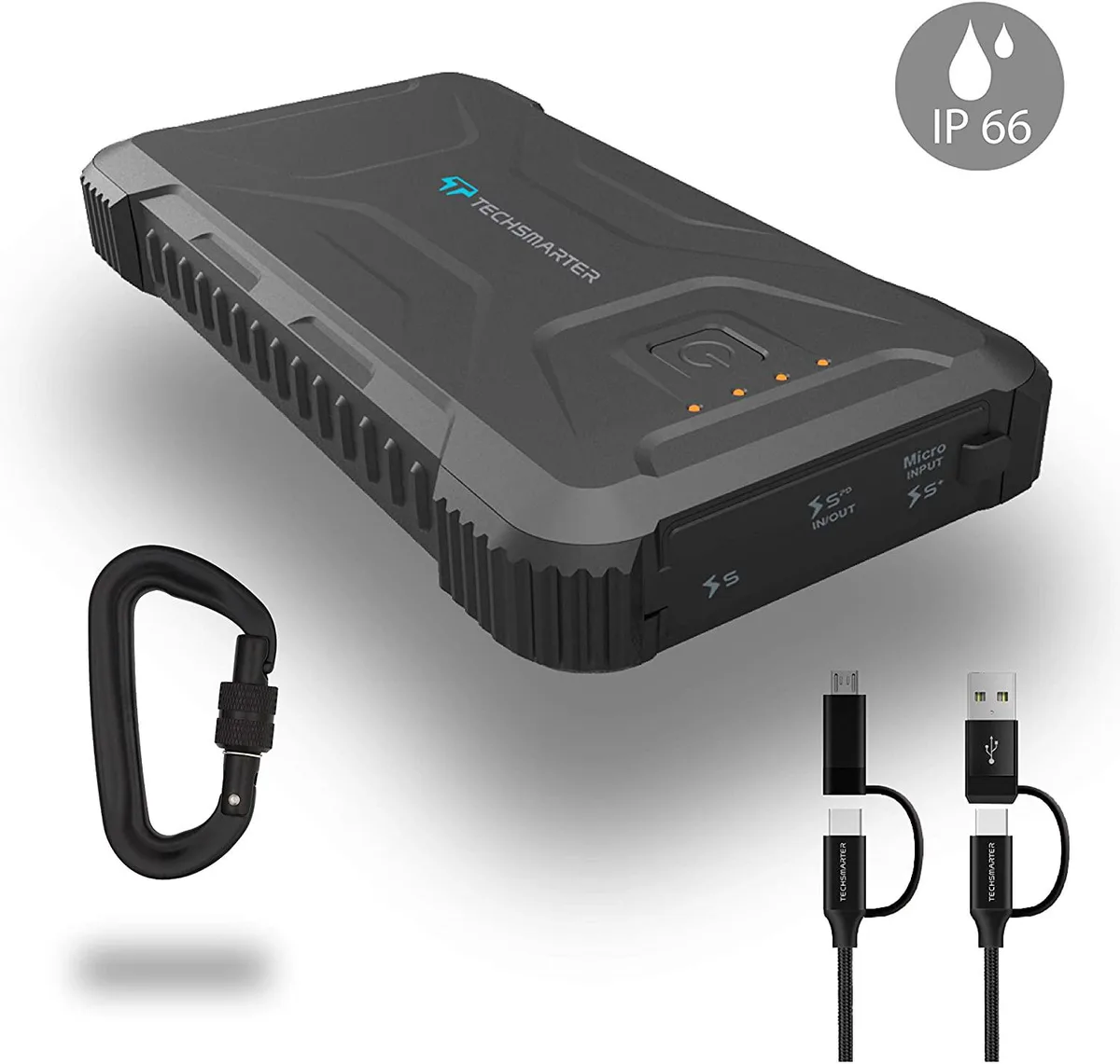 Techsmarter Techsmarter TSBar Rugged 20000mAh 18W IP66 Power Bank — product photo