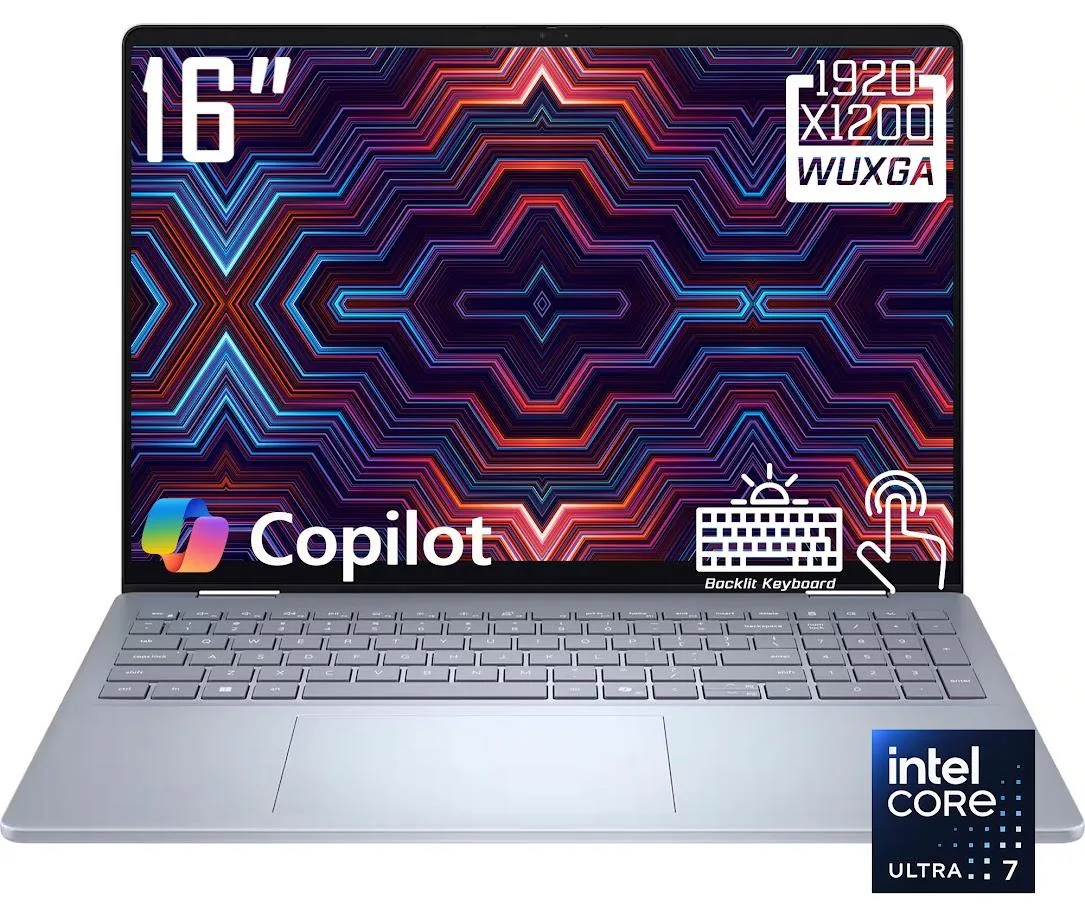 DELL DELL 2-in-1 Laptop Ice Blue Core Ultra 7 256V 16GB 1TB — product photo