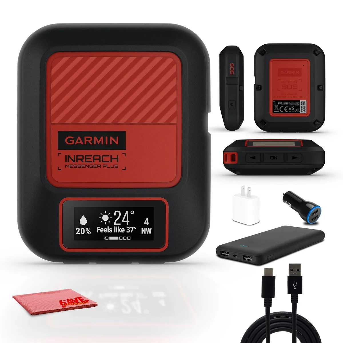 Garmin Garmin inReach Messenger Plus Satellite Communicator GPS Navigation — product photo