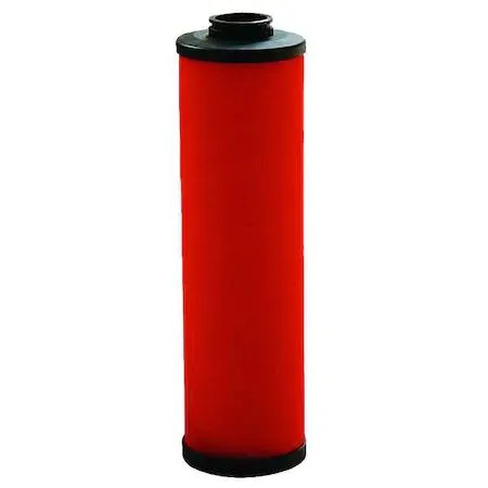 White cylindrical coalescing filter element, microglass media, 0.01 micron rating