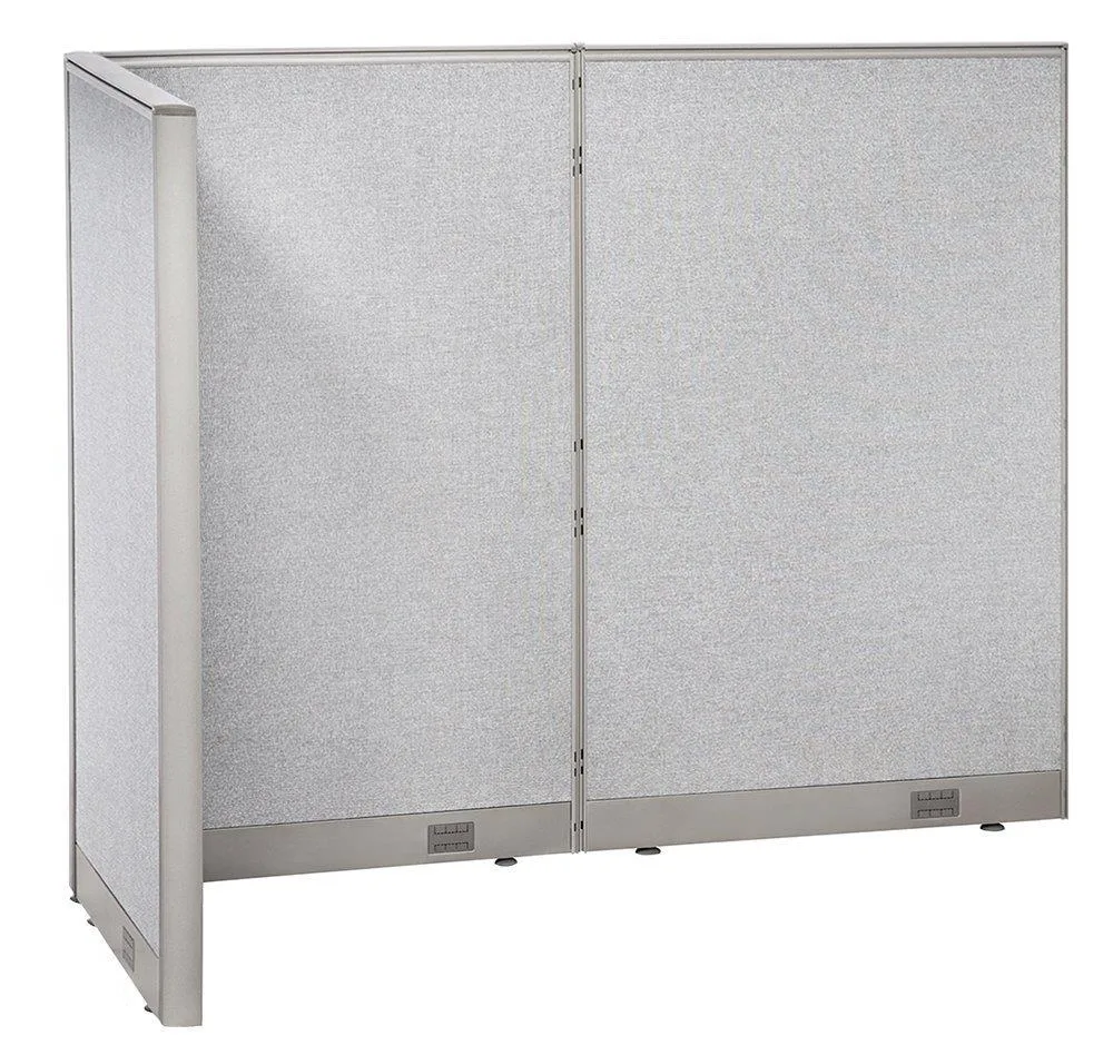 GOF GOF L-Shaped Office Partition Set 36"D x 72"W x 60"H — product photo