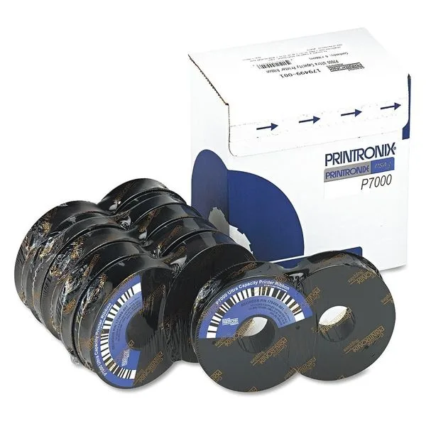 Printronix 179499-001 black thermal transfer ribbon cartridge
