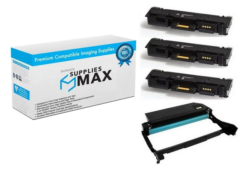 SuppliesMax SuppliesMax Drum/Toner Combo Pack 1 Drum 3 Toners 101R00474/106R02777VB — product photo