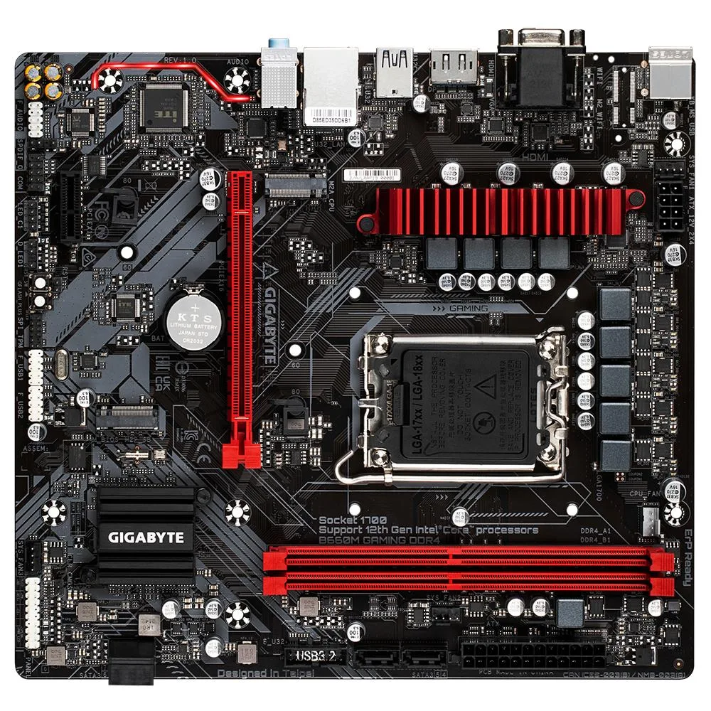 GIGABYTE GIGABYTE B660M GAMING DDR4 Intel motherboard — product photo