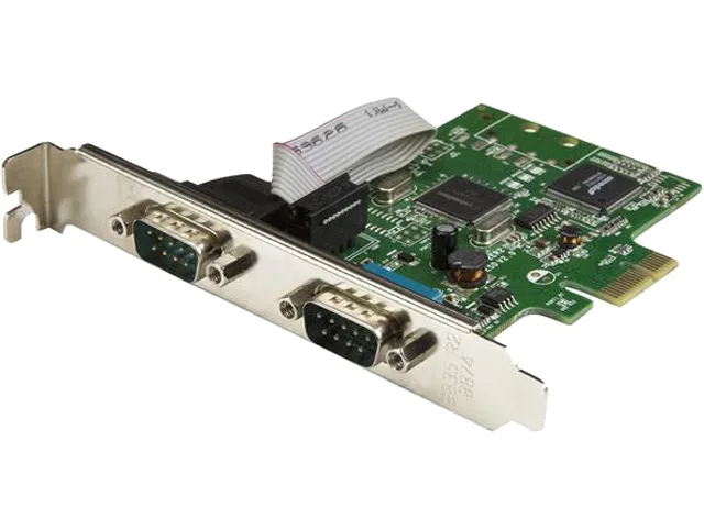 STARTECH STARTECH PEX2S1050 2-port PCIe serial expansion card — product photo