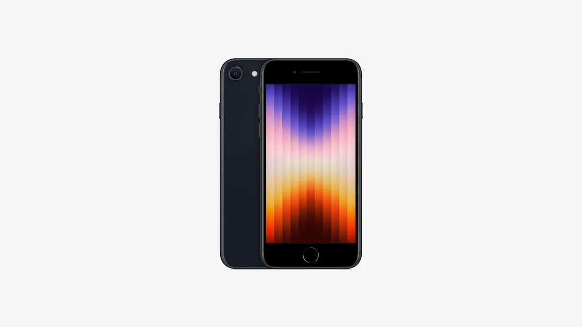 Apple Apple iPhone SE 3rd Generation 64GB Midnight Unlocked Cell Phone — product photo