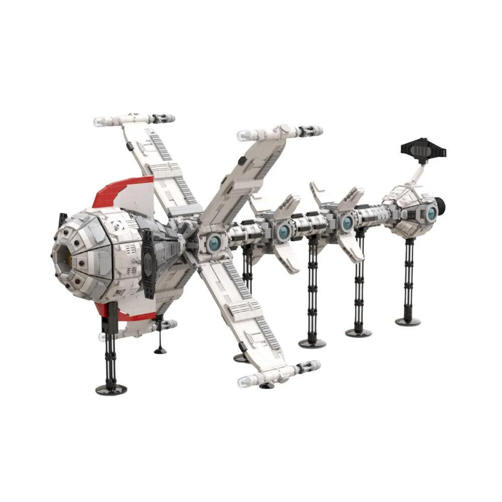 ZITIANYOUBUILD ZITIANYOUBUILD Comet Spaceship with Compact Laboratory 3309 Pieces Building Set — product photo