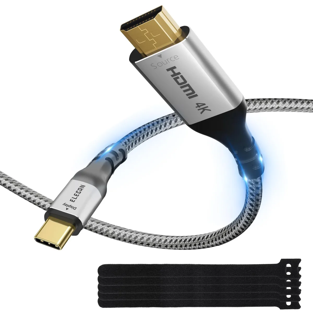 Avantalk Avantalk 2 in 1 accessory HDMI to USB-C 15 ft 4K 60Hz — product photo