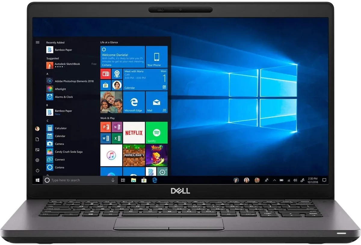 DELL DELL Latitude 5400 laptop i5-8265U 1.60 GHz 16GB 256GB 14.0" W10P — product photo