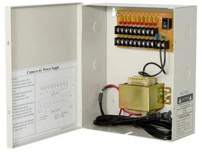 Bluecctv Bluecctv W24VAC09P25A 9ch 2.5A AC24 Fuse free ptc surveillance accessory — product photo