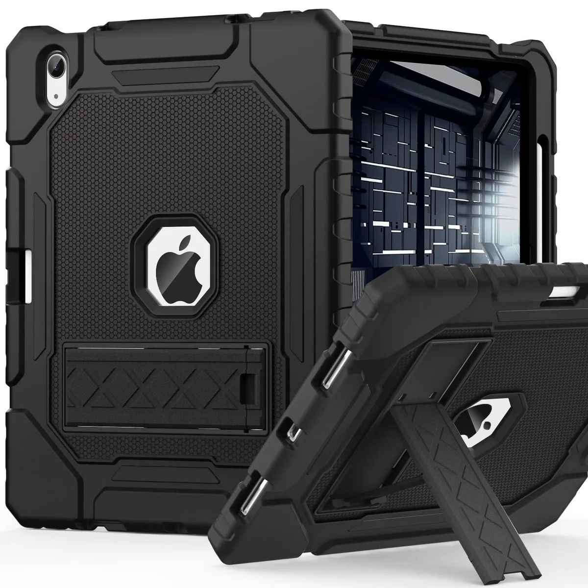 ZoneFoker iPad Case 11th/10th Gen 11/10.9 inch 2025/2022 Black — product photo