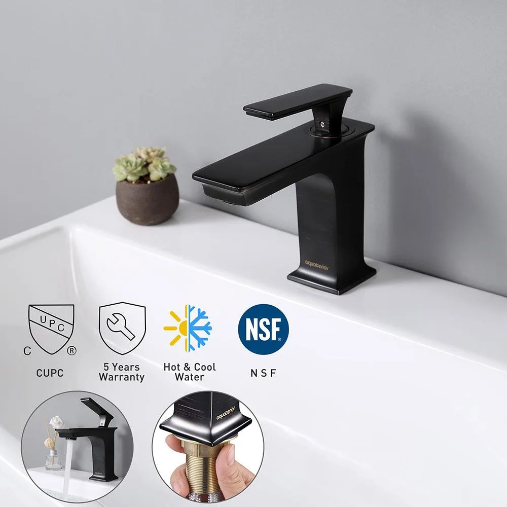 Yescom USA, Inc. Yescom USA, Inc. 81FH1013-4-4-ORB Single-Hole Bath Faucet ORB — product photo