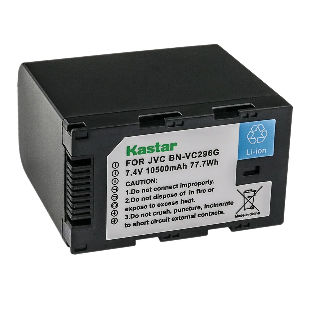 Kastar Kastar BN-VC296G 7.4V 10500mAh camera battery — product photo