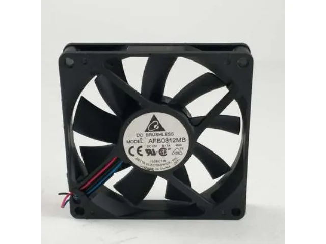 Fans Fans AFB0812MBAppearance 80×80×15mm 12V .17A 2200RPM 25.5CFM case fan — product photo