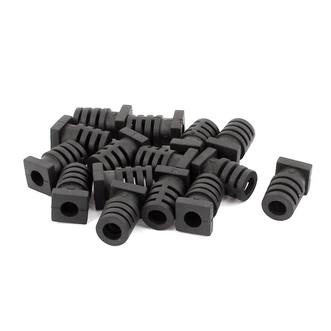 Unique-Bargains Unique-Bargains 15 Pcs Rubber Cord Boot Guard 20mm x 6mm — product photo