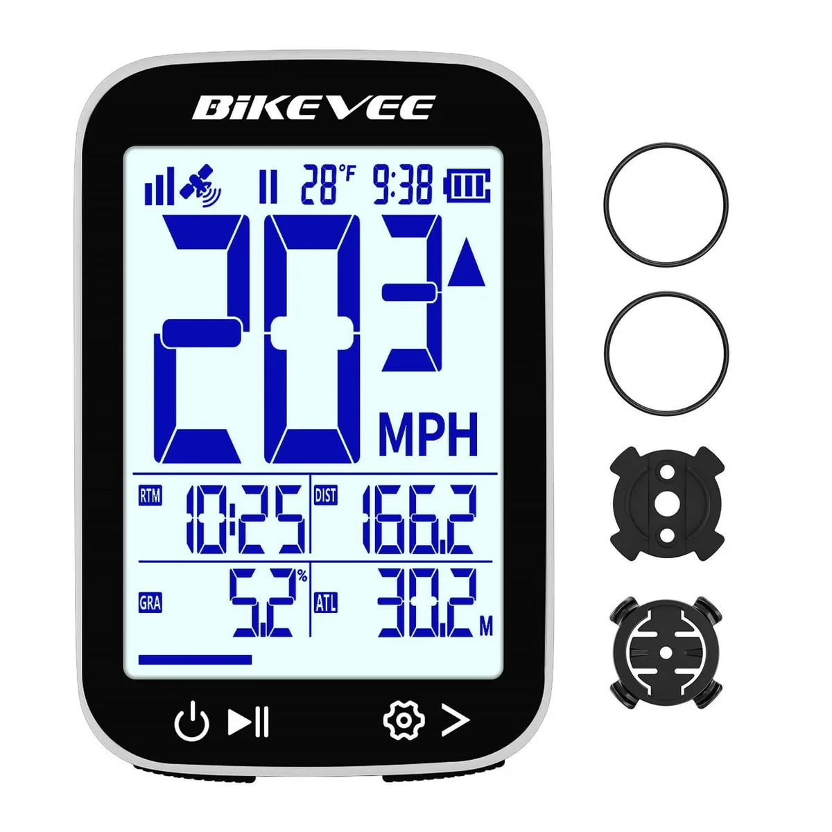  AUDIOVOX BKV300-WH GPS Navigation 2.4" LCD White — product photo
