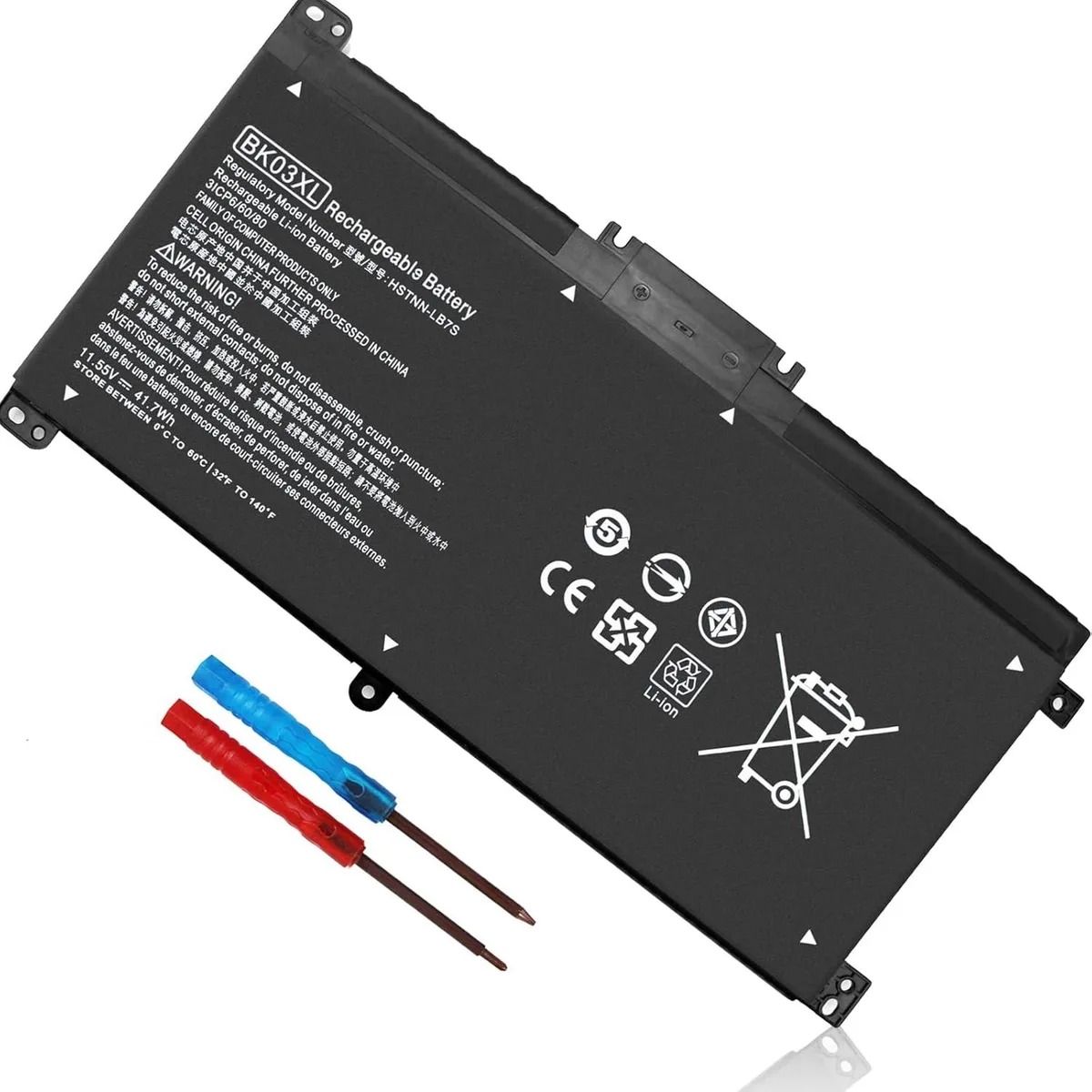 FOCUSTEC FOCUSTEC BK03XL 11.55V 41.7Wh 3-cell laptop battery — product photo