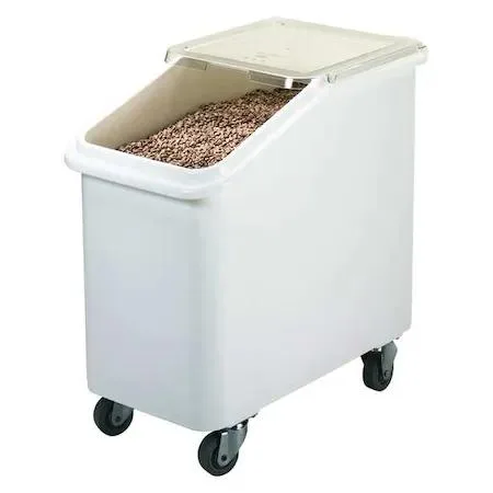 Cambro Cambro Ingredient Bin 27 gal Slant Top White — product photo