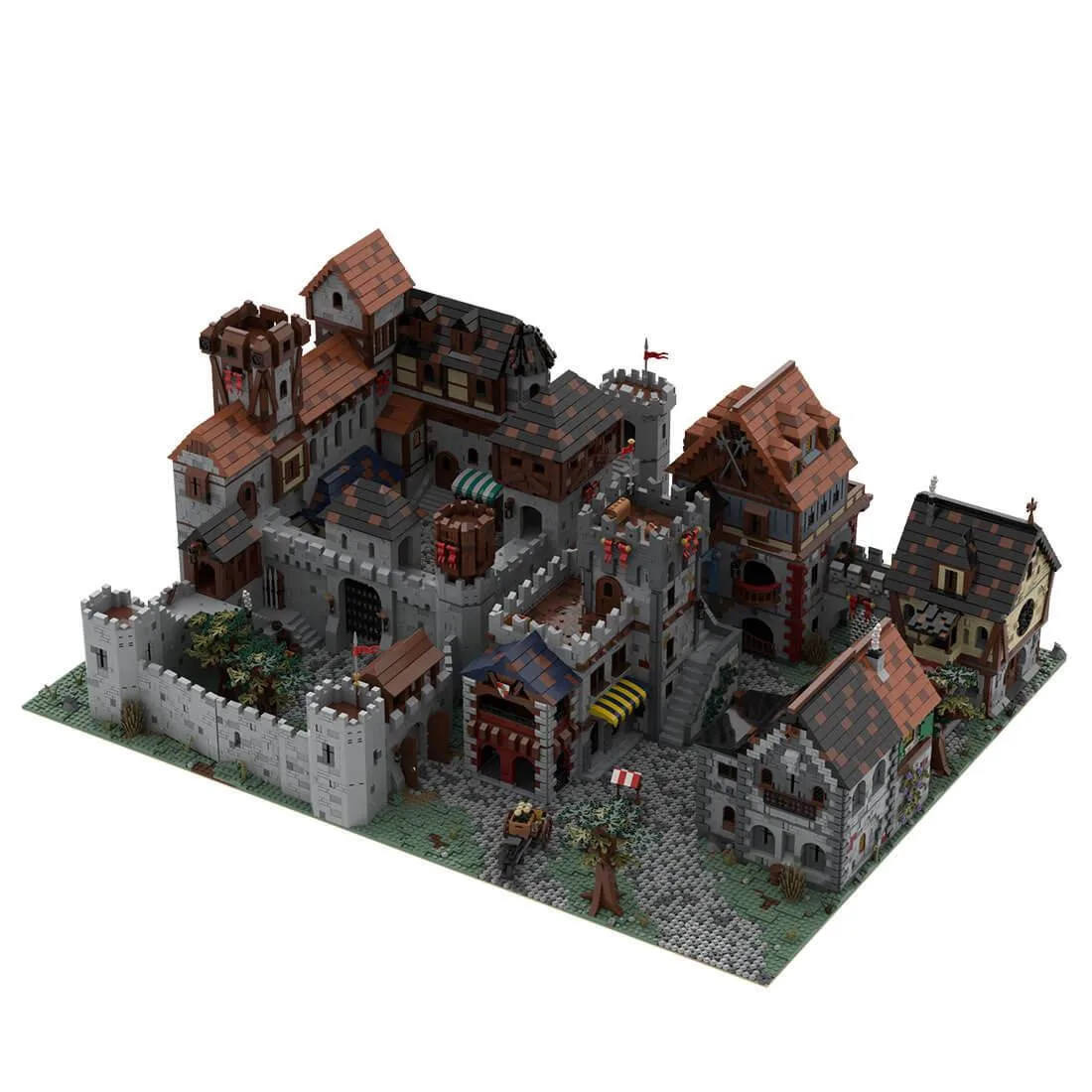 ZITIANYOUBUILD ZITIANYOUBUILD MOC-100133 Medieval Royal Village 20331PCS — product photo