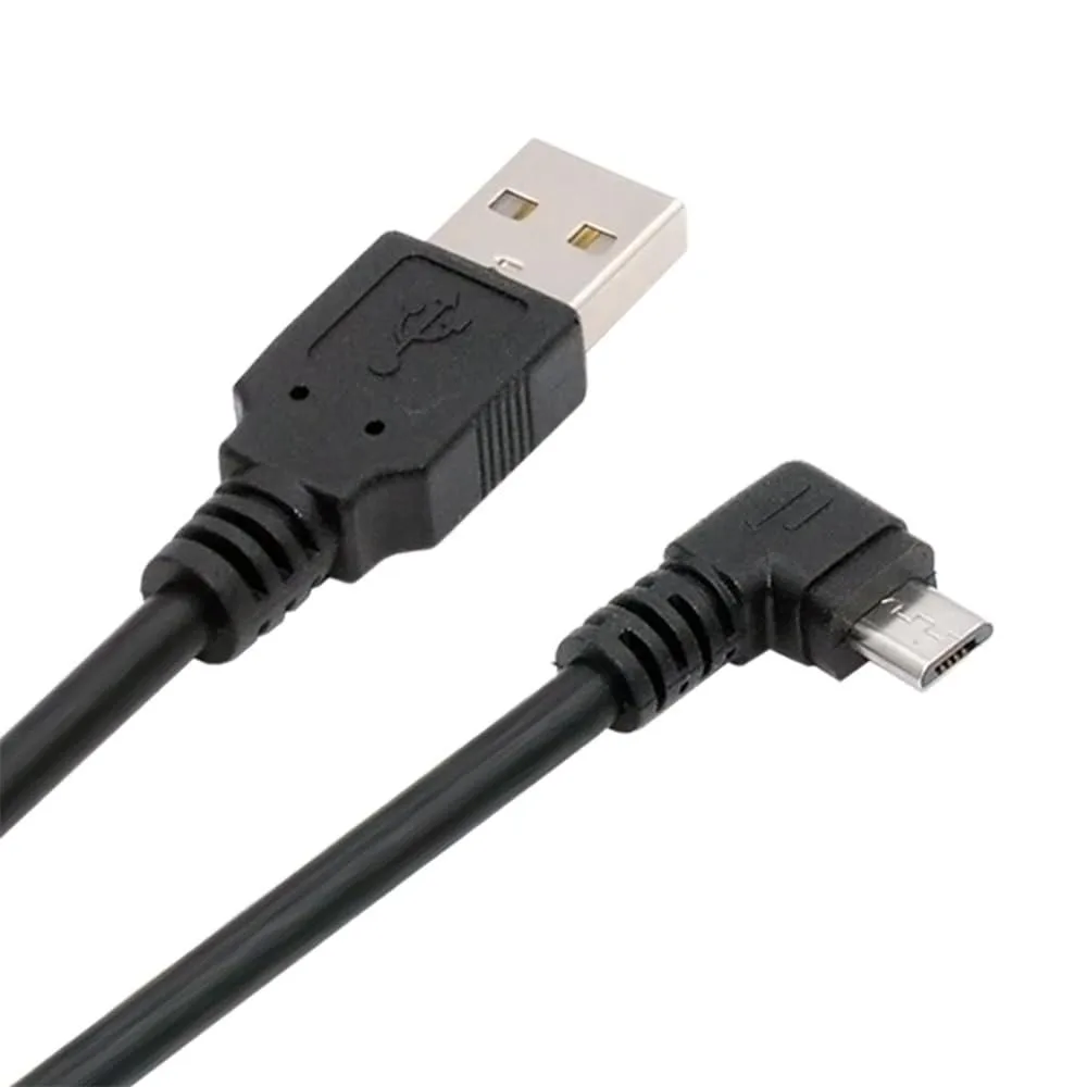 Fervit Fervit Left Angled 90° Micro USB 5Pin to USB 2.0 Type-A Cable 50cm — product photo
