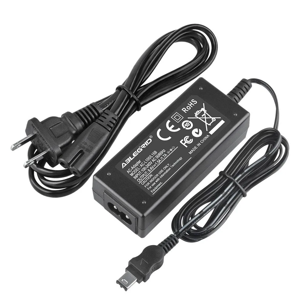 ABLEGRID ABLEGRID AC Adapter Charger for Sony Handycam DCR-TRV900E/940E/950E/TR7000E — product photo